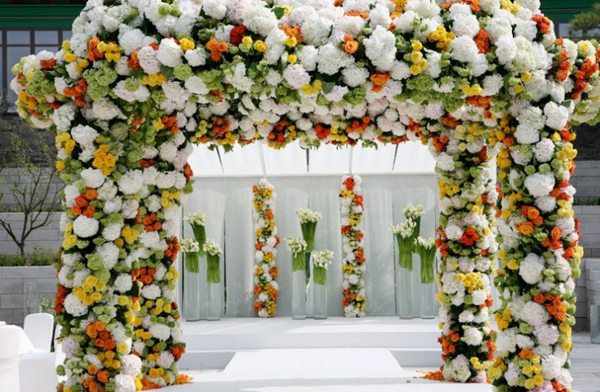 Cổng hoa cưới hỏi